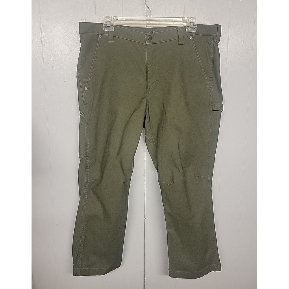 Blake Shelton x Lands' End‎ 40x27.5  Flat Front Cargo Men's  Green Casual